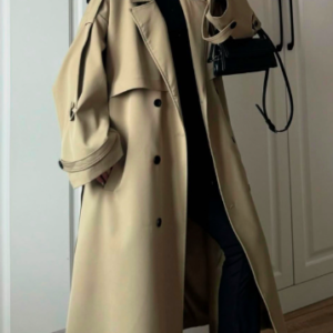 Trench long oversize