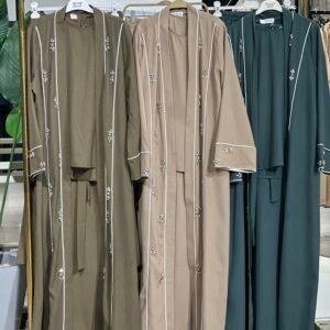 Abaya 3 pièces