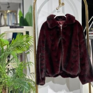 Veste en fourrure luxueuse