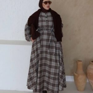 Nouvelle robe à carreaux